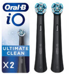 Oral-B iO Aufsteckbürsten, 2er, Schwarz