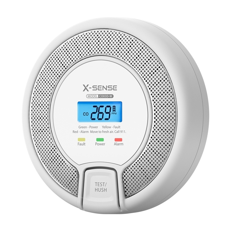 X-Sense Carbon monoxide detector ZASXS00145WEU / CO03D-W White - Image 1