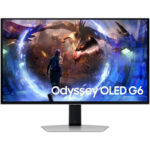 Samsung Monitor LS27DG600SUXEN / Odyssey LS27DG600SU Silver" "(27 ")""