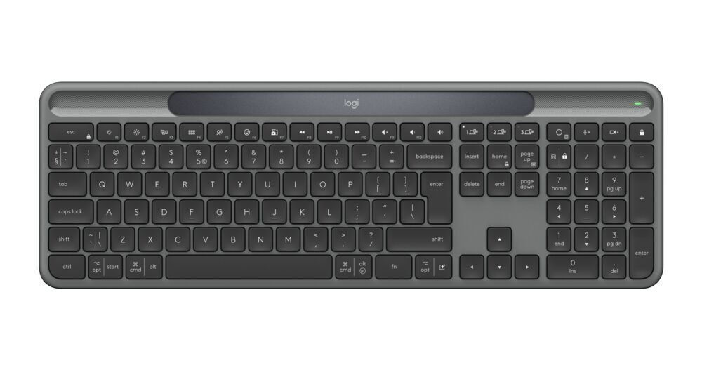 Logitech Keyboard 920-013779 / Slim Solar+ K980 US Graphite - Image 1