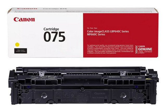 Canon Toner 6362C002 / Cartridge 075 Y Yellow - Image 1