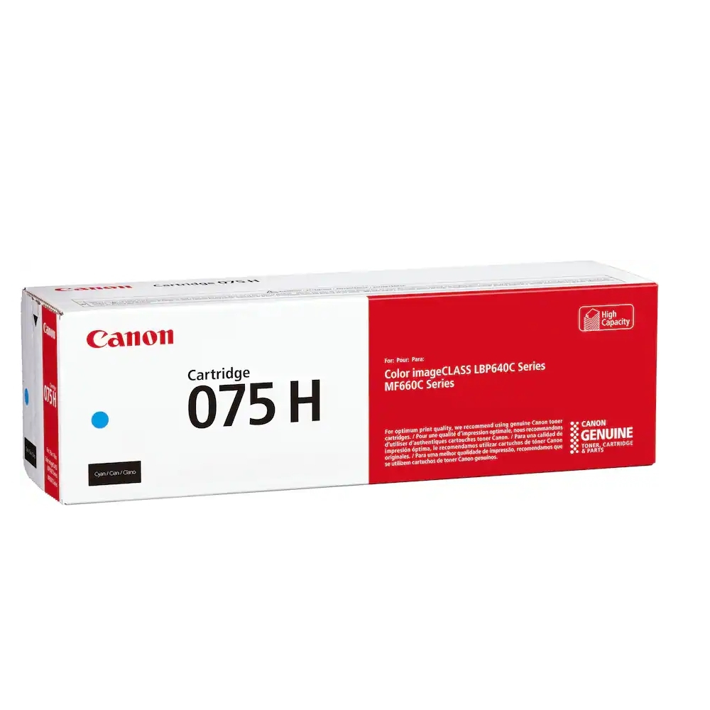 Canon Toner 6368C002 / Cartridge 075 H C Cyan - Image 1