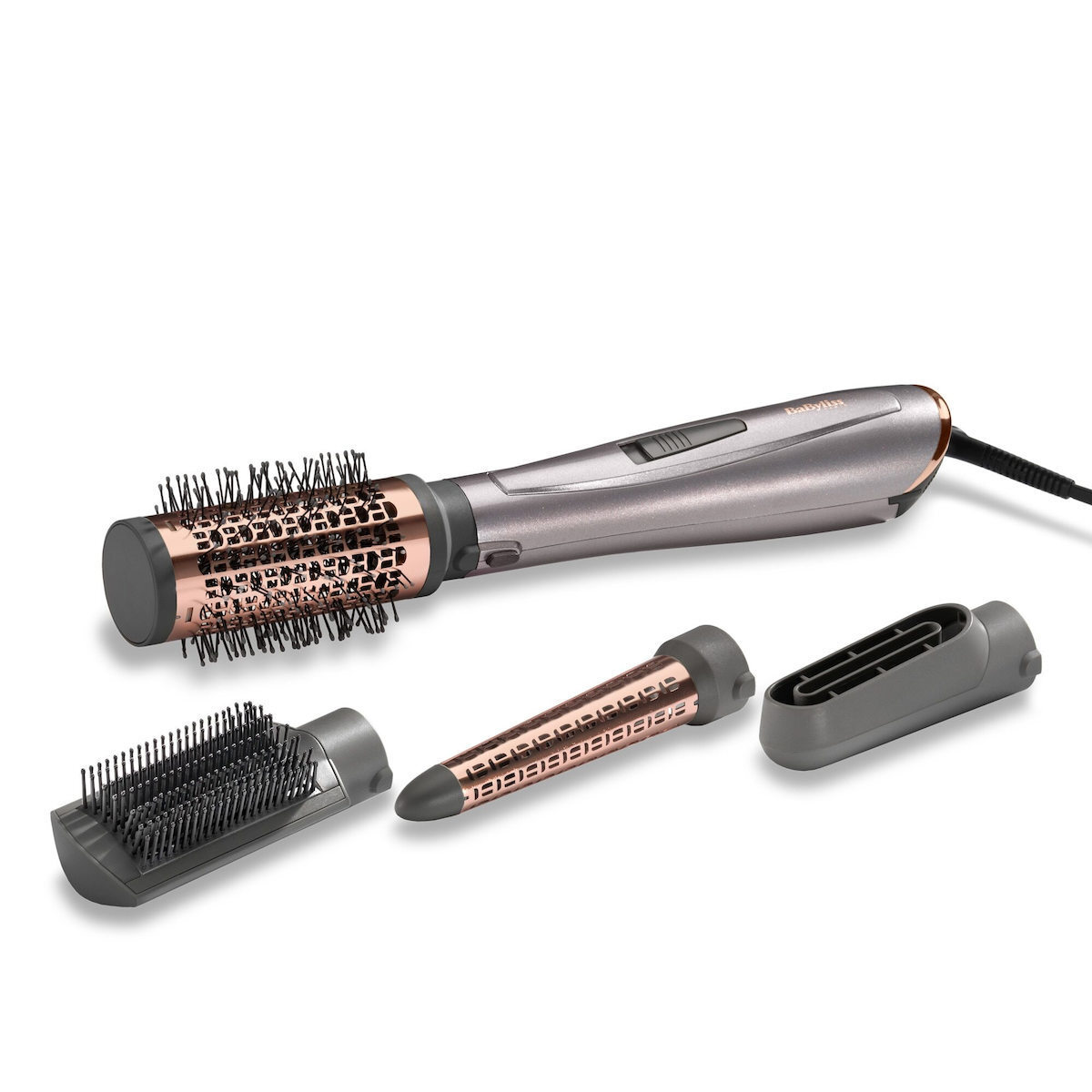 BaByliss Hot air brush AS136E / AS136E Pink - Image 1