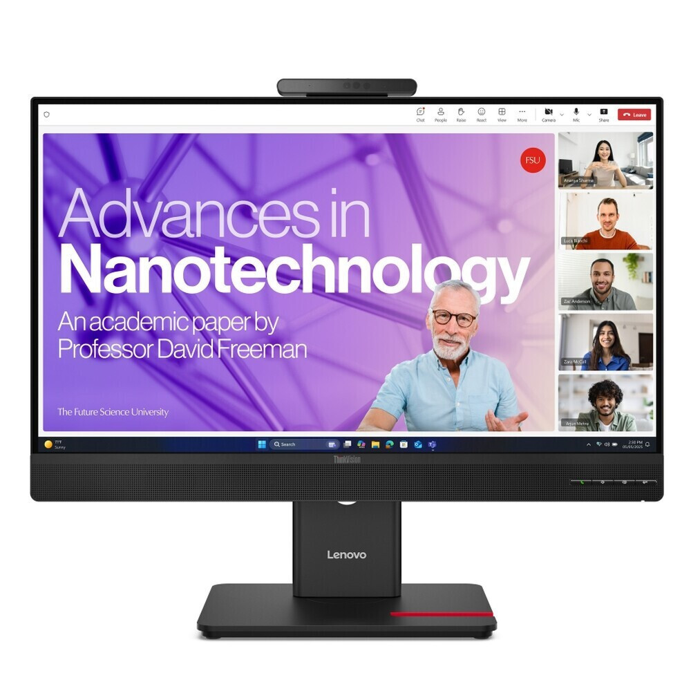 Lenovo Monitor 64B8UAT1EU / ThinkVision T27QD-4v Black" "(27 ")"" - Image 1