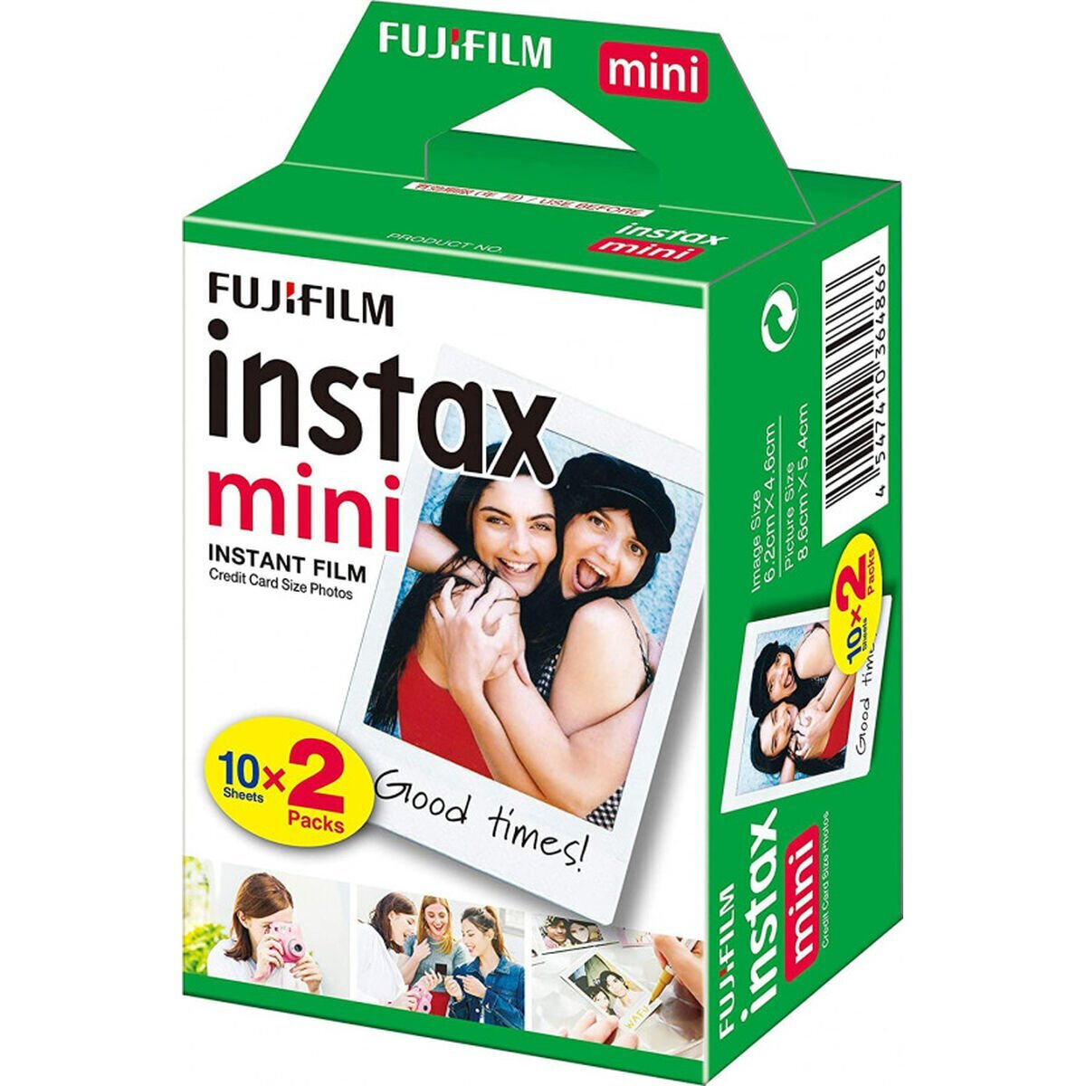 FUJIFILM Instant-Farbfilm Instax Mini, 20er Pack, 16567828 - Image 1