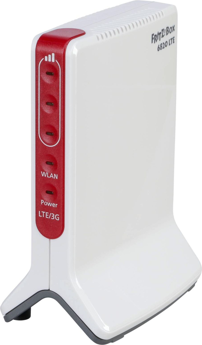 AVM Router 20002906 / 6820 LTE Red on White - Image 1