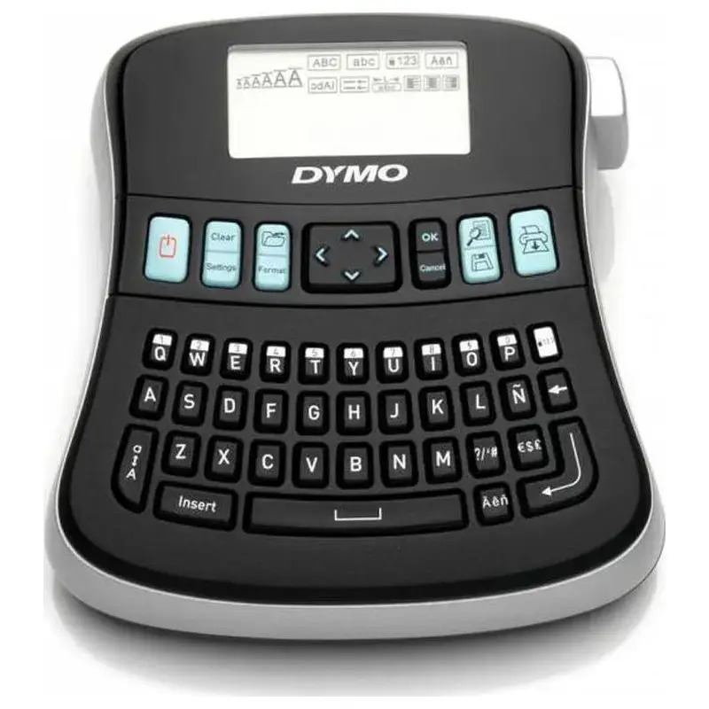 20260128111520_dymo_labelmanager_210_d_ilektronikos_etiketografos_cheiros_se_mayro_chroma.jpeg Dymo Label printer S0784470 / LM210D Silver/Black - Image 1