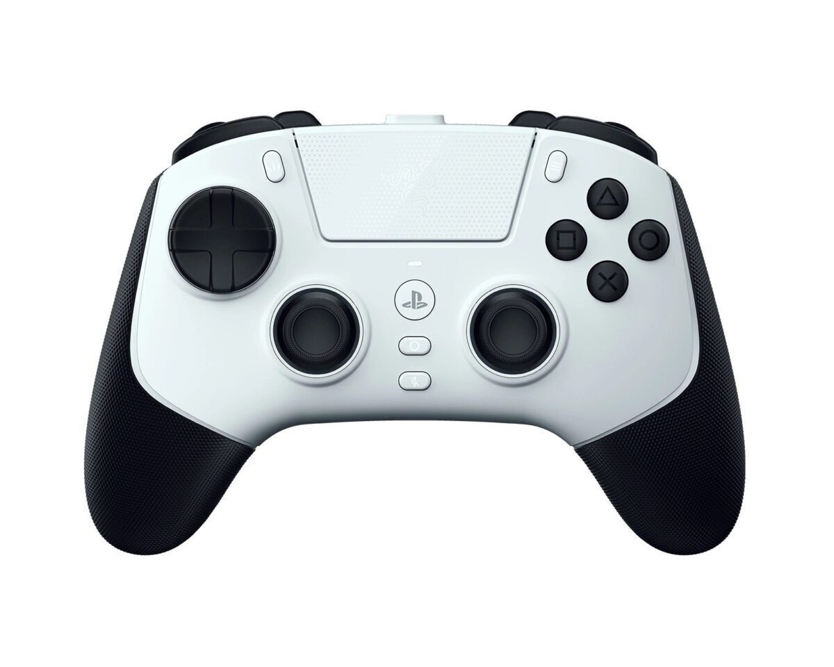 20260202142133_razer_raiju_v3_pro_asyrmato_gamepad_gia_pc_ps5_leyko.jpeg Razer Controller RZ06-05580200-R3G1 / Raiju V3 Pro Controller White White on Black - Image 1