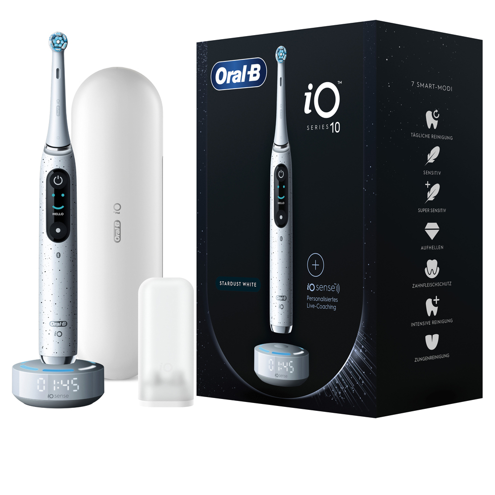 Oral-B iO10 Elektische Zahnbürste, Weiß - Image 1