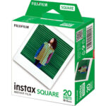 FUJIFILM Instant-Farbfilm Instax Square, 2 Kassetten, 16921634