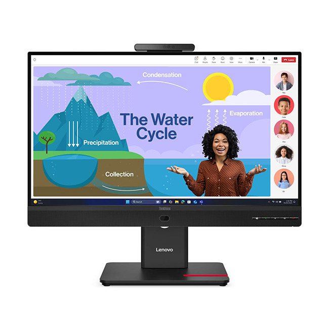 Lenovo Monitor 64B7UAT1EU / ThinkVision T24D-4v Black" "(24 ")"" - Image 1
