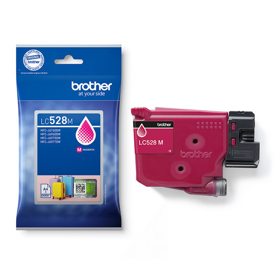 Brother Ink LC528M / LC-528M XL Magenta - Image 1