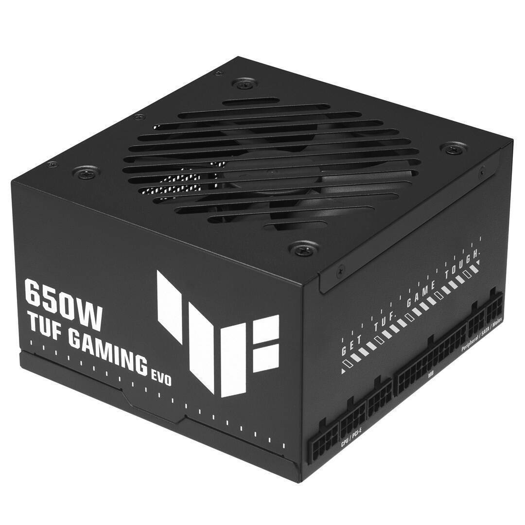 Asus PC power supply unit 90YE00D6-B0NA00 / TUF Gaming 650W Bronze EVO Black - Image 1