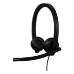 Logitech Headset 981-001431 / H570e Stereo MS USB-C Black